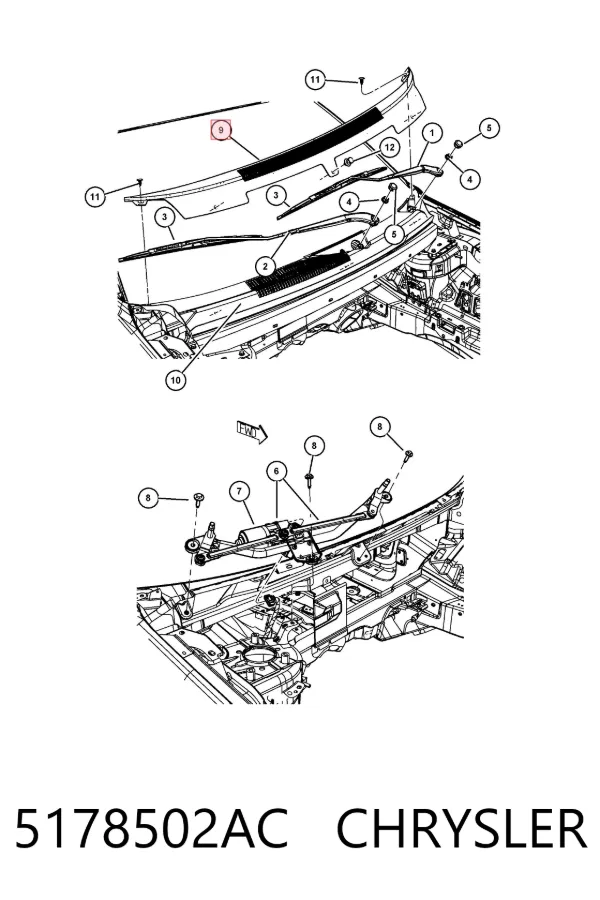  5178502AC Chrysler
