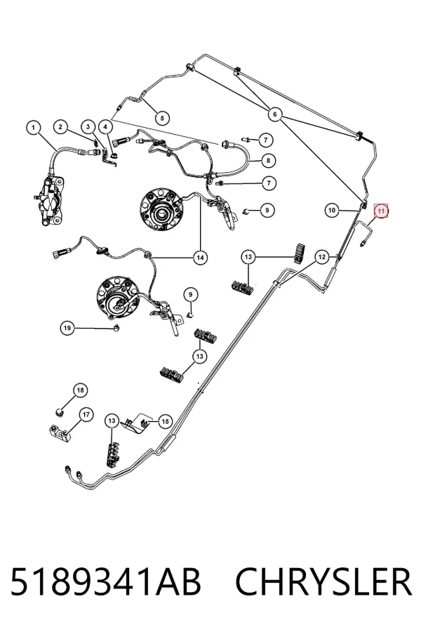  5189341AB Chrysler