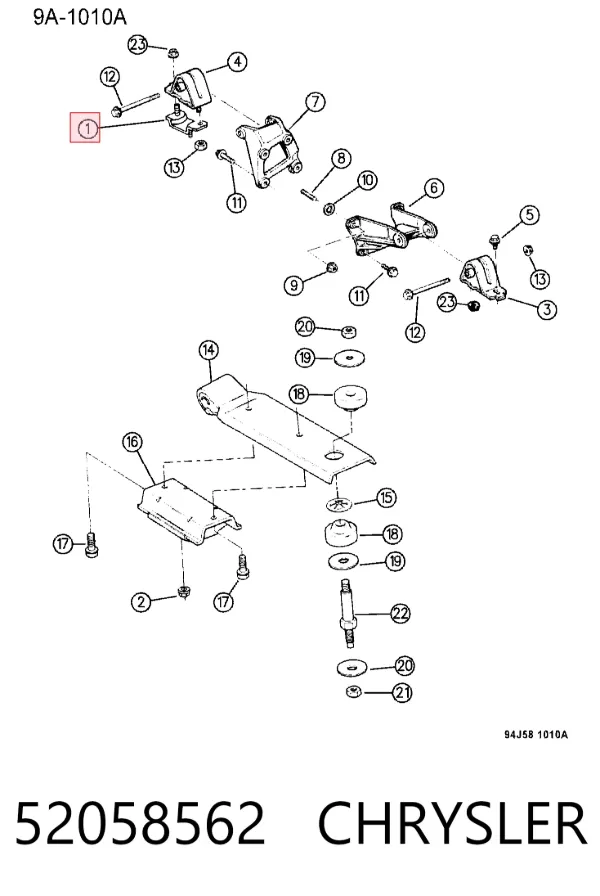  52058562 Chrysler