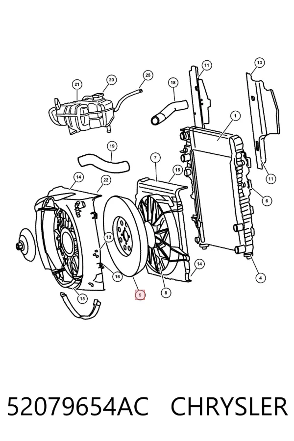  52079654AC Chrysler