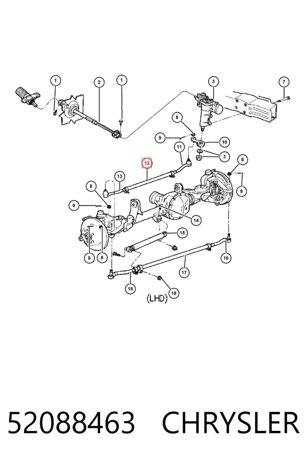  52088463 Chrysler