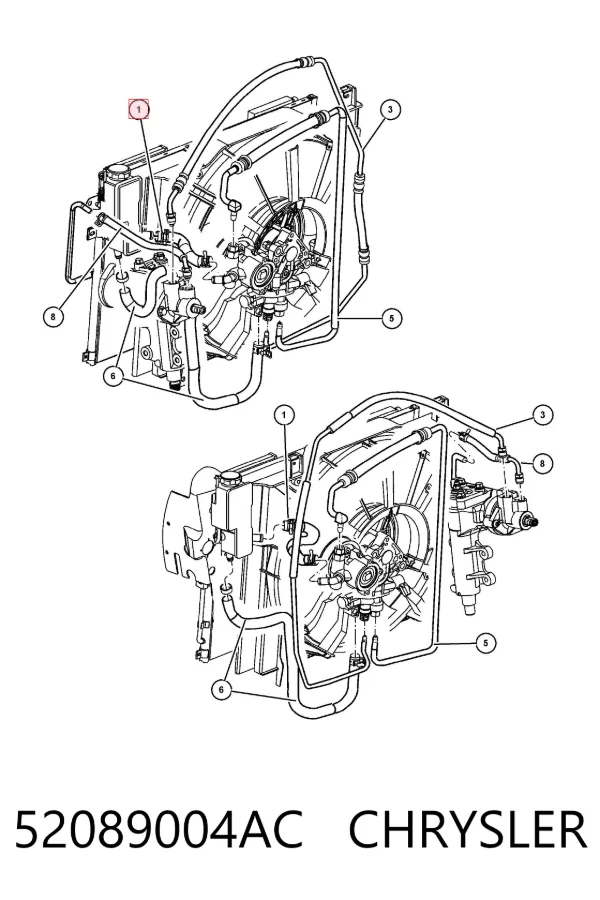  52089004AC Chrysler