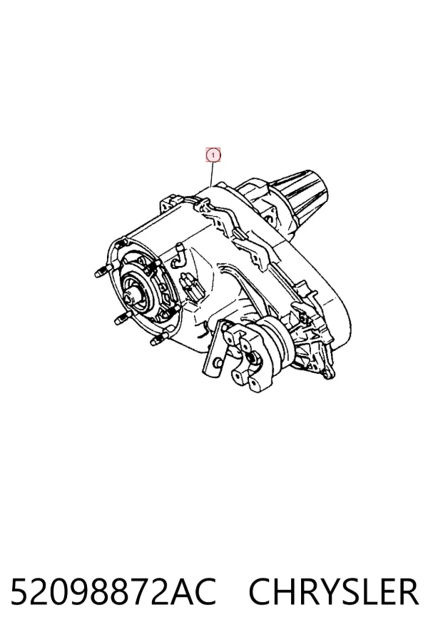 Раздатка 52098872AC Chrysler
