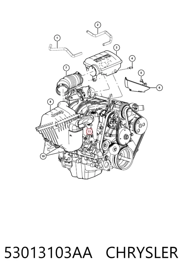  53013103AA Chrysler
