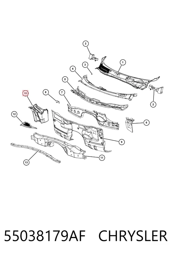  55038179AF Chrysler