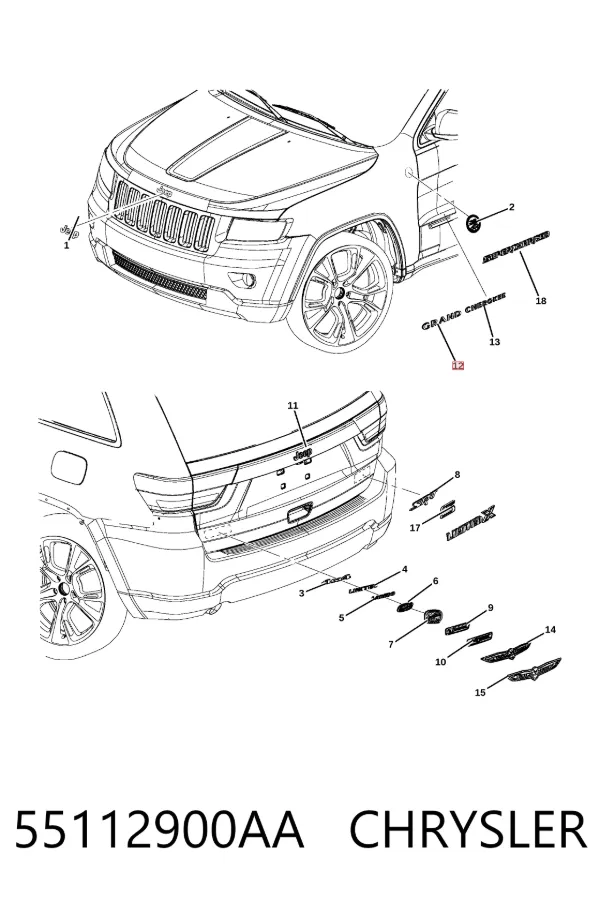  K55112900AA Fiat/Alfa/Lancia
