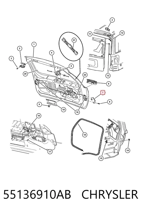  55136910AB Chrysler