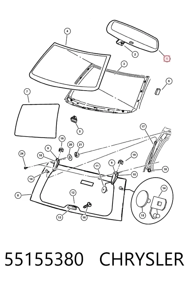  55155380 Chrysler