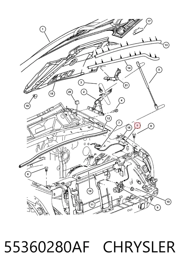  55360280AF Chrysler