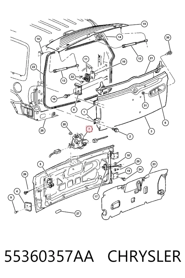  55360357AA Chrysler