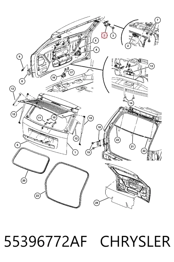  55396772AF Chrysler