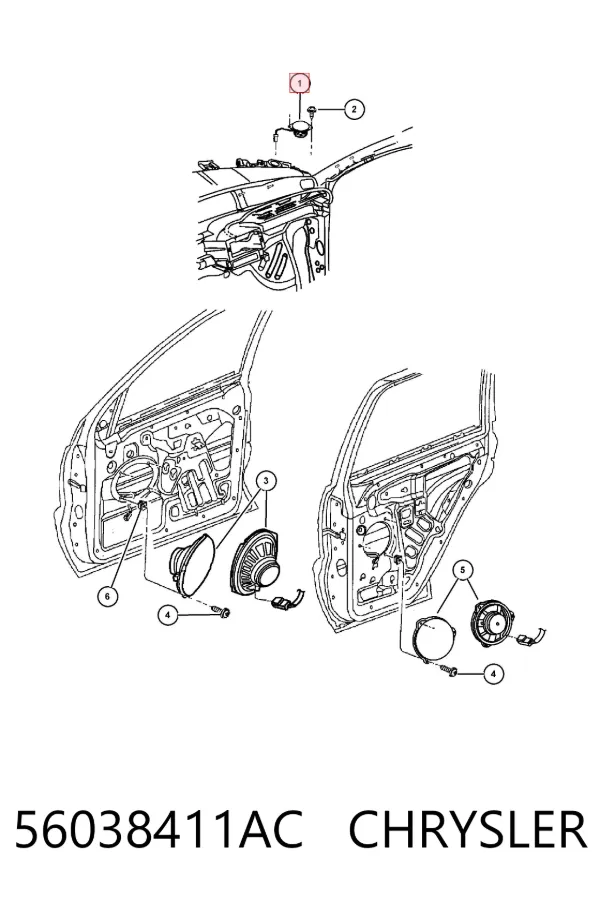  56038411AC Chrysler