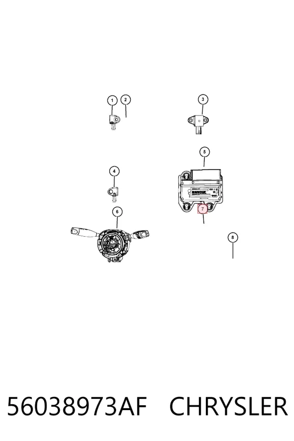  56038973AF Chrysler
