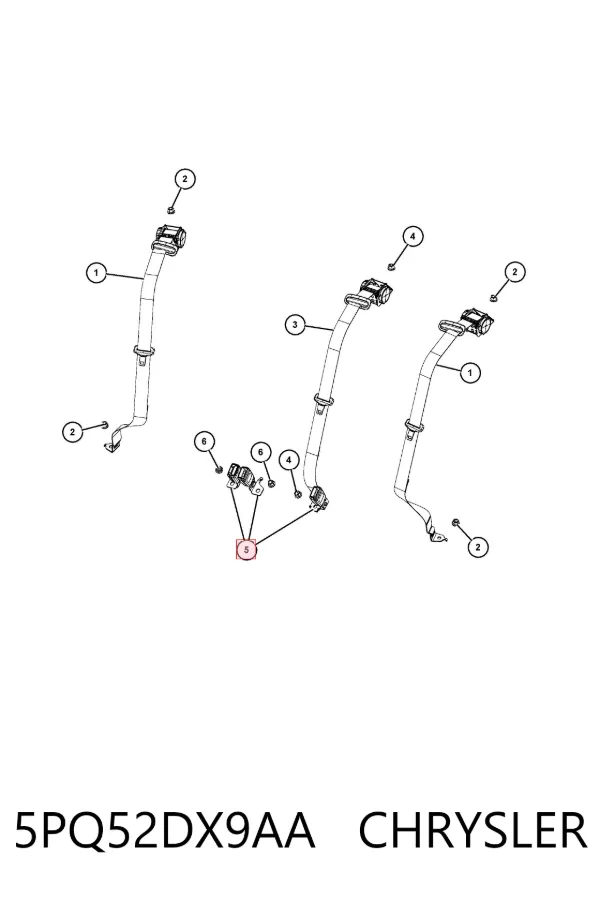  5PQ52DX9AA Chrysler