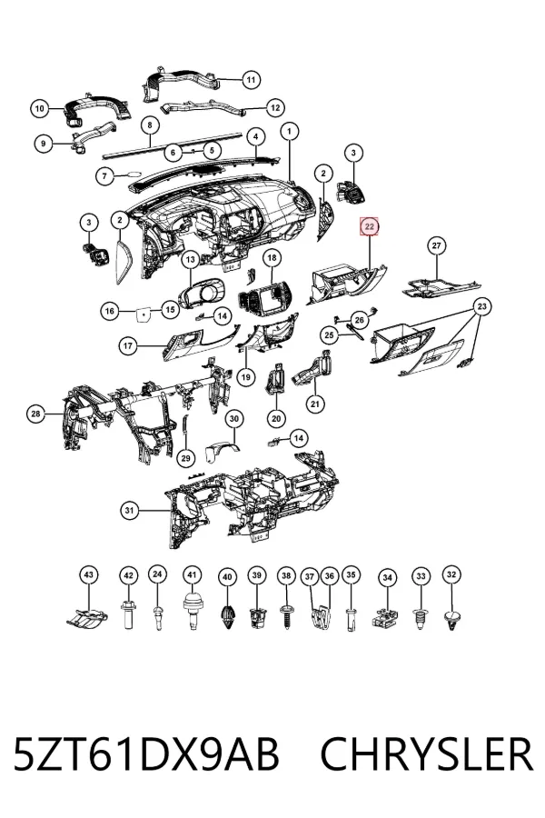  5ZT61DX9AB Chrysler