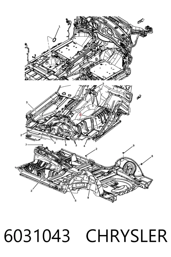  6031043 Chrysler