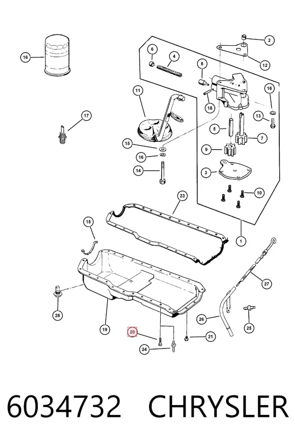  6034732 Chrysler