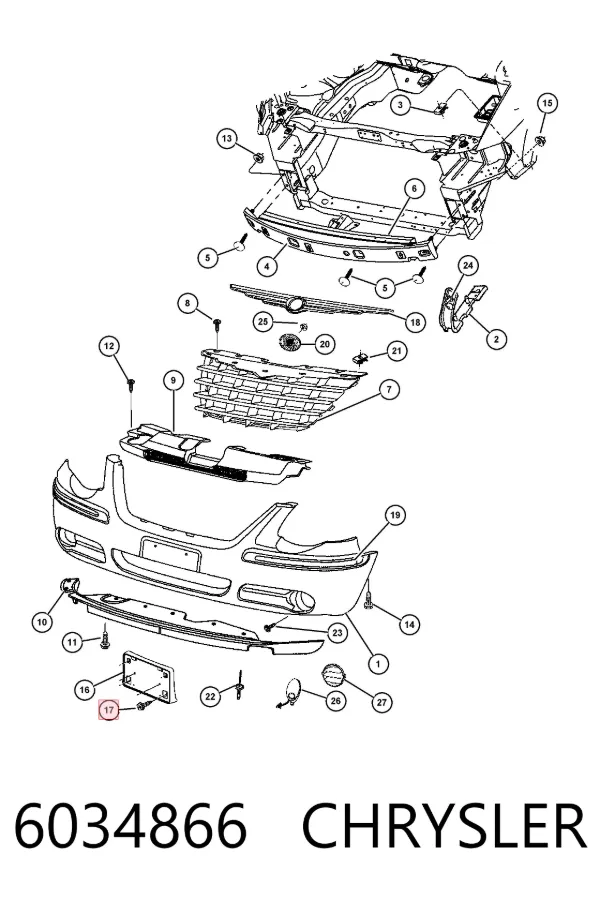  6034866 Chrysler
