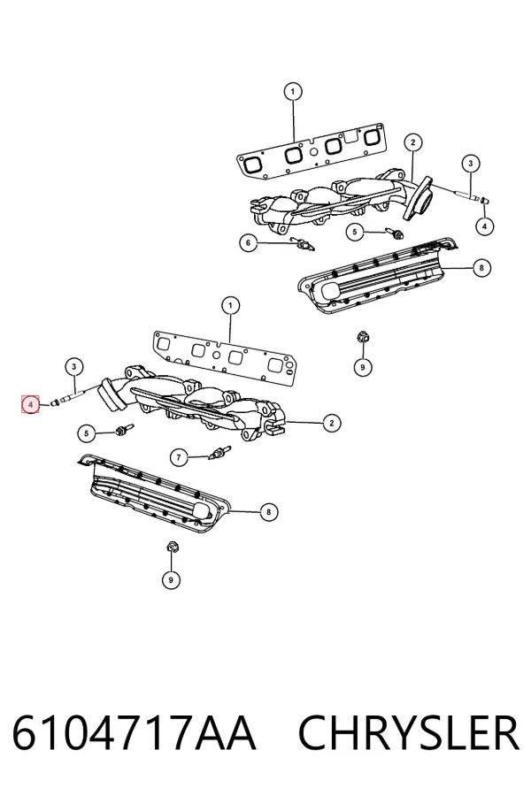  6104717AA Chrysler