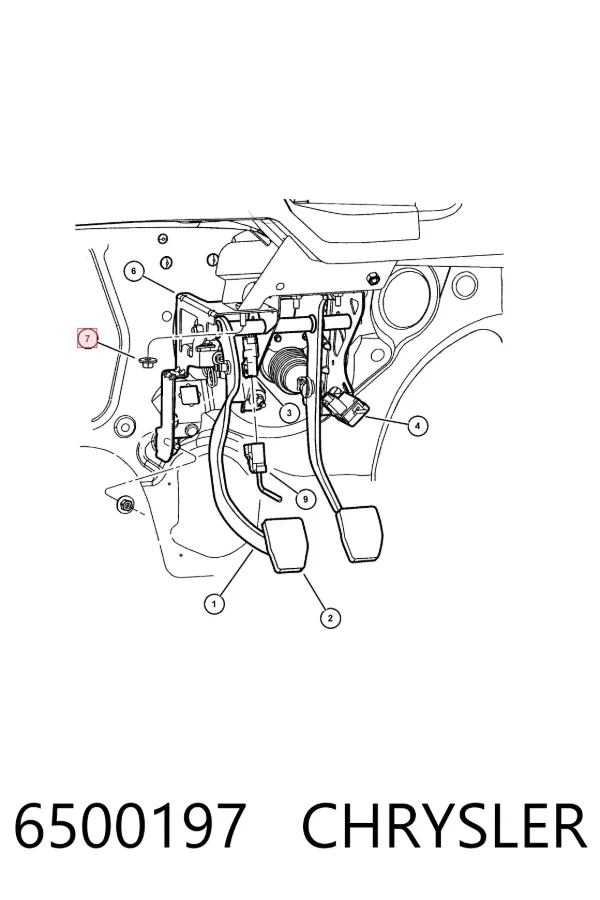  6500197 Chrysler