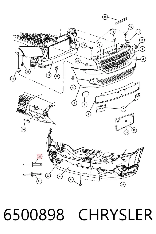  6500898 Chrysler