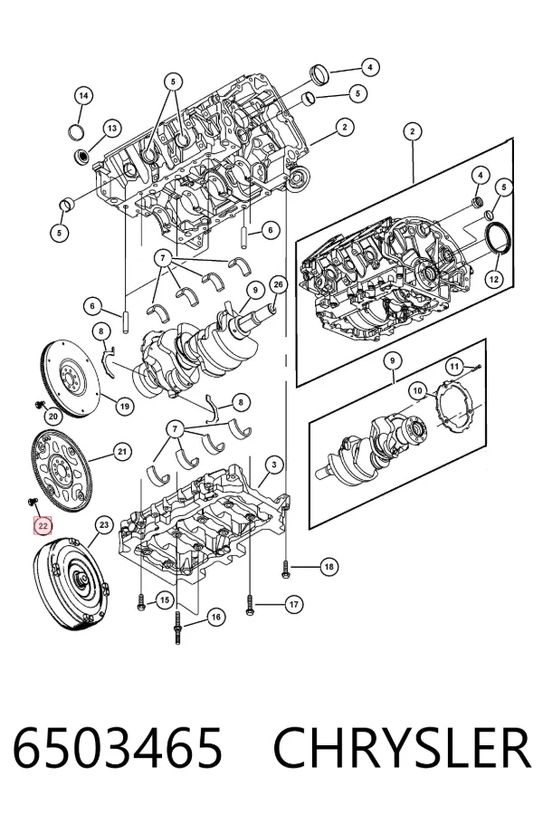  6503465 Chrysler