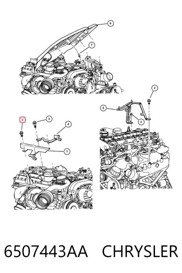  6507443AA Chrysler