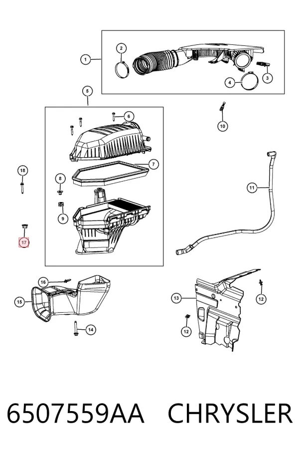  6507559AA Chrysler