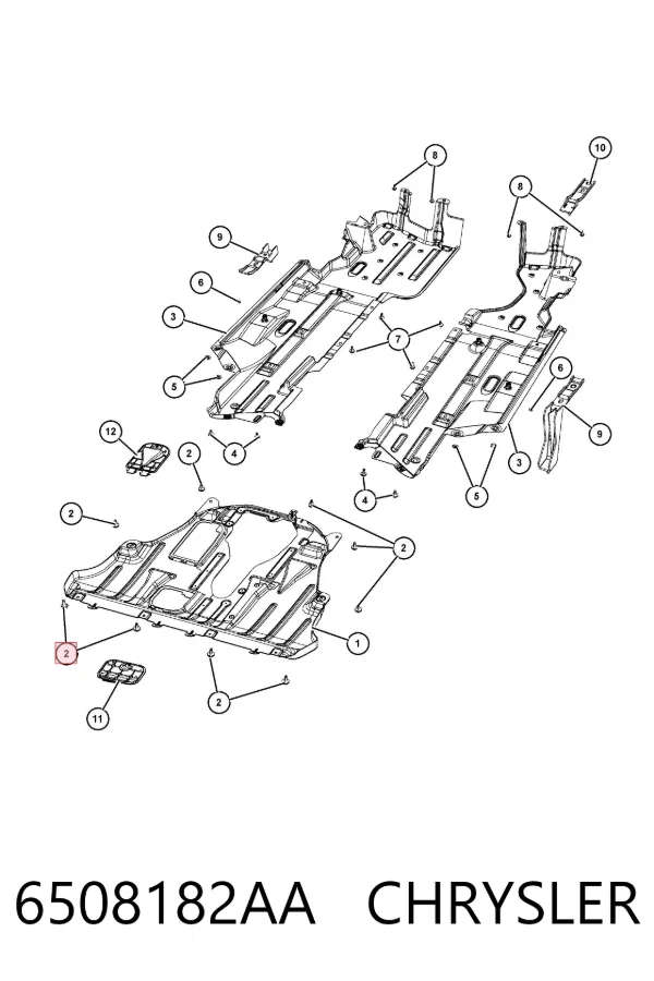  6508182AA Chrysler
