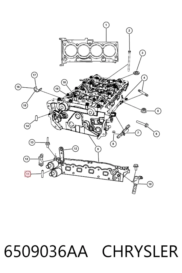  6509036AA Chrysler