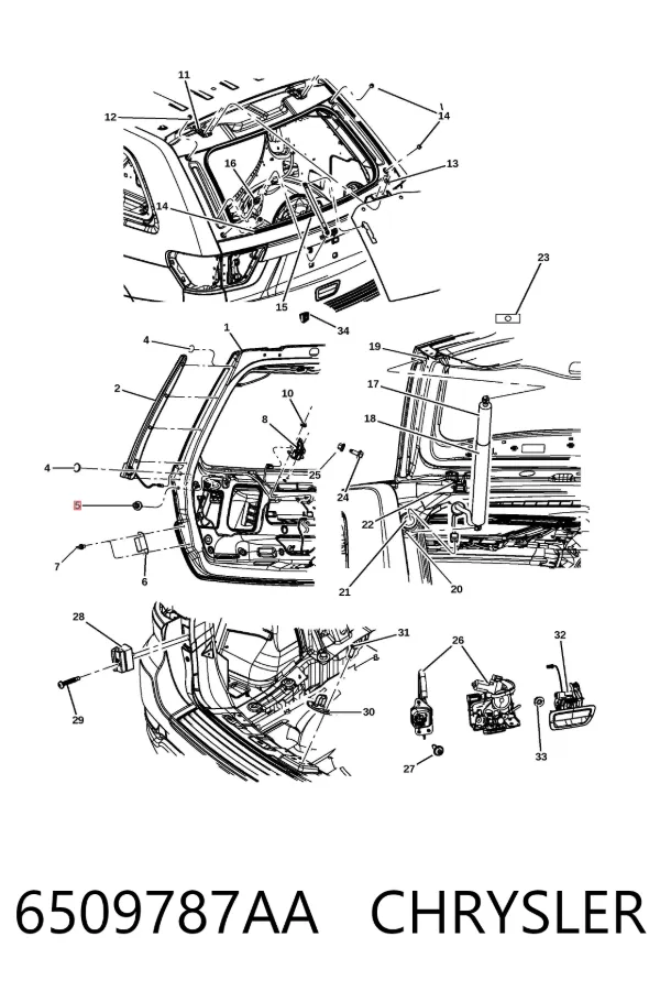  6509787AA Chrysler