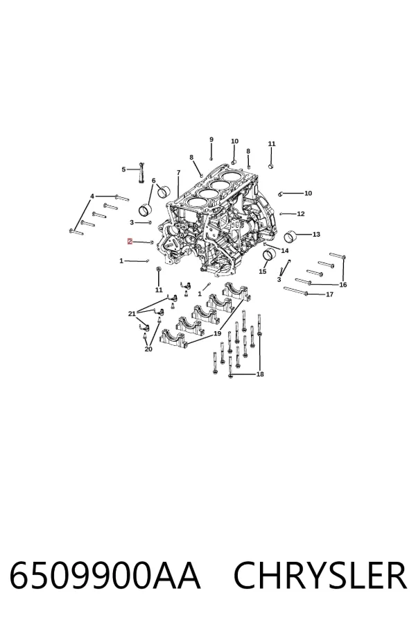  6509900AA Chrysler