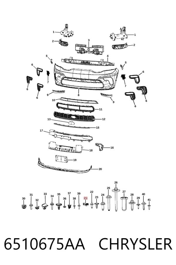  6510675AA Chrysler