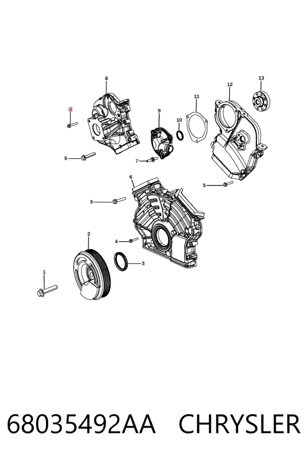  68035492AA Chrysler