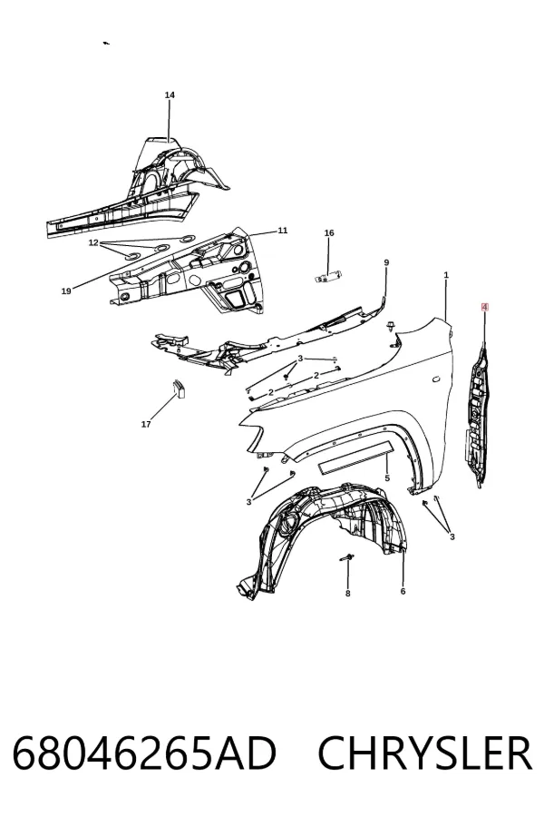  68046265AD Chrysler