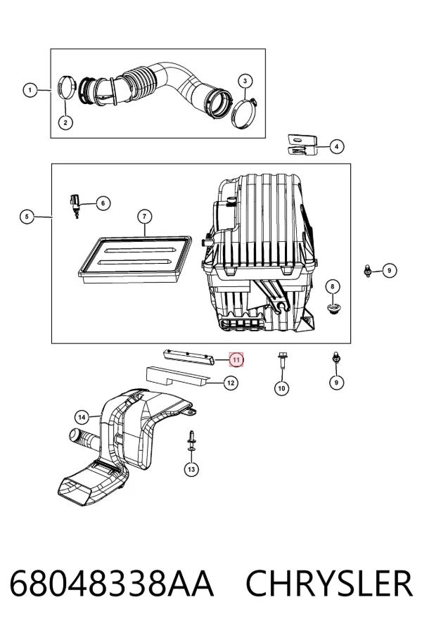  68048338AA Chrysler