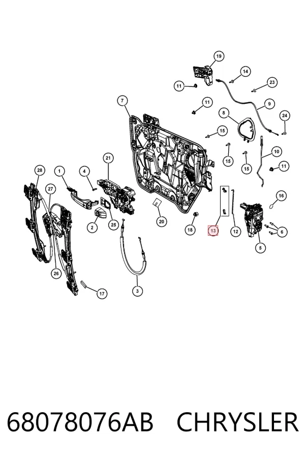  68078076AB Chrysler