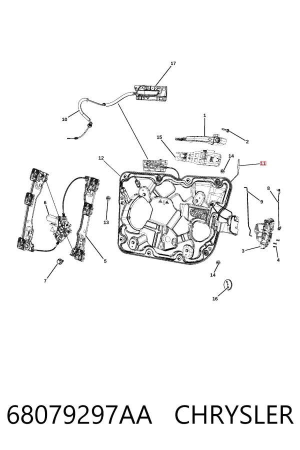  68079297AA Chrysler