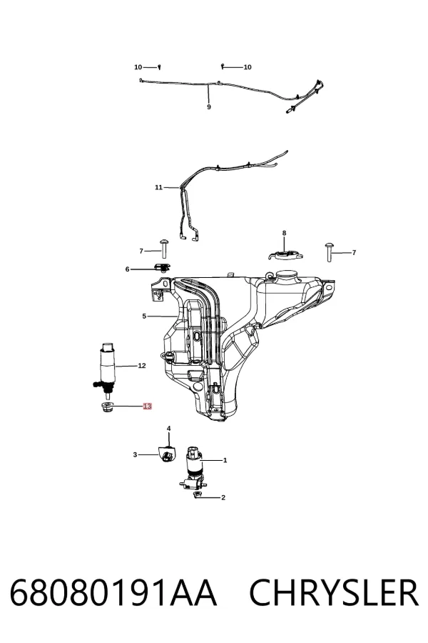  68080191AA Chrysler