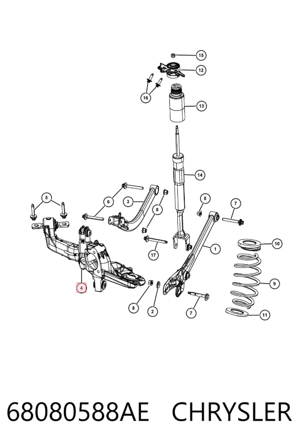  68080588AE Chrysler