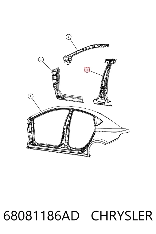  68081186AD Chrysler