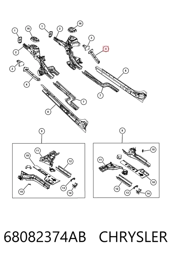  68082374AB Chrysler