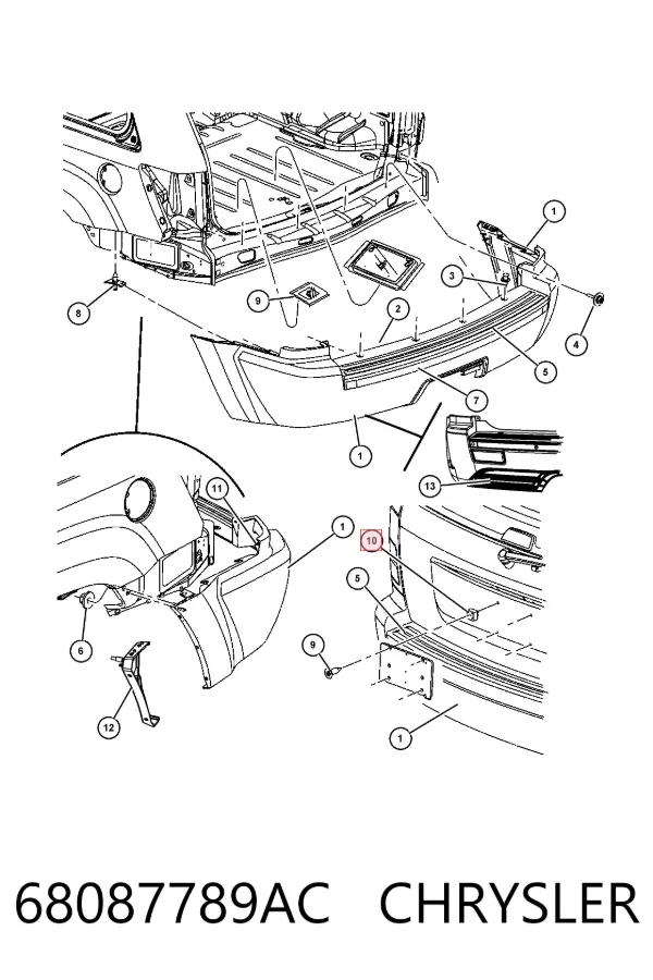  68087789AC Chrysler