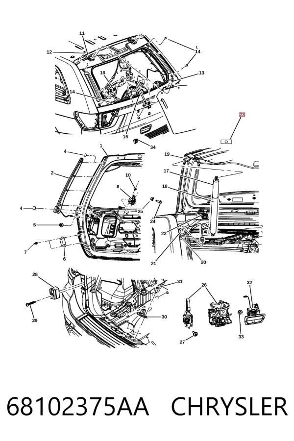  68102375AA Chrysler