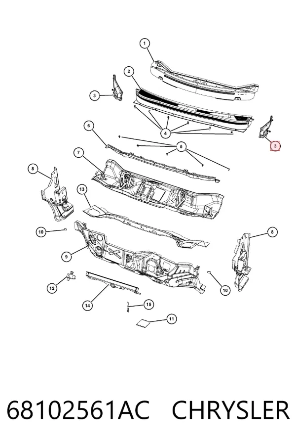  68102561AC Chrysler