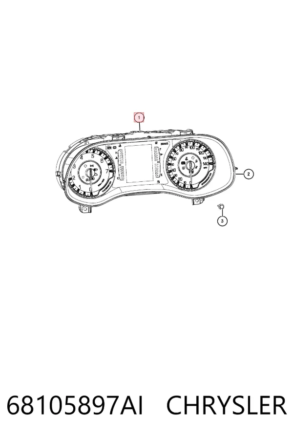  68105897AI Chrysler