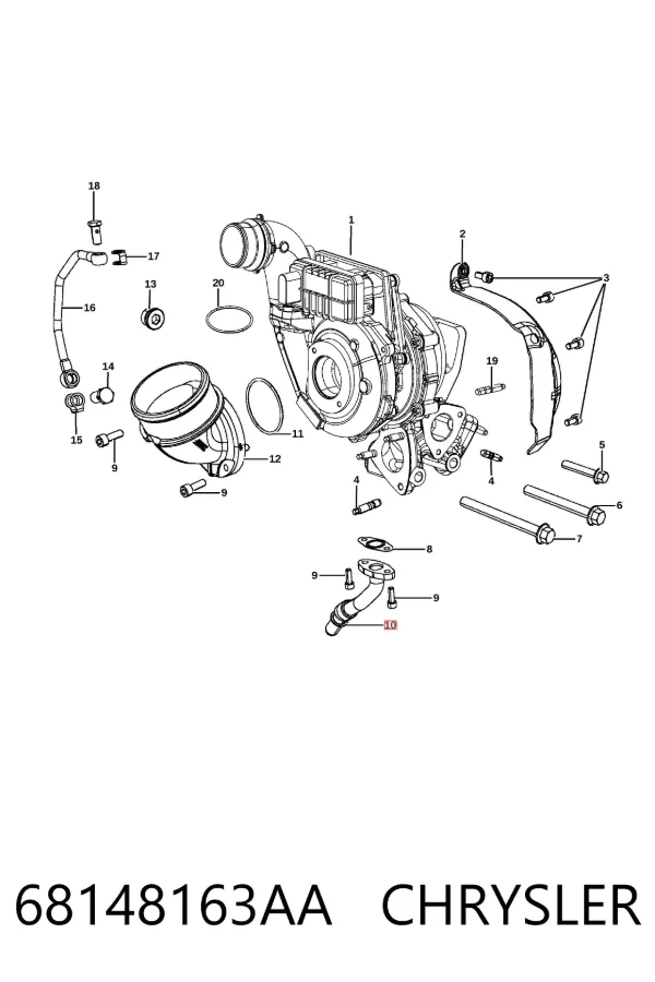  68148163AA Chrysler