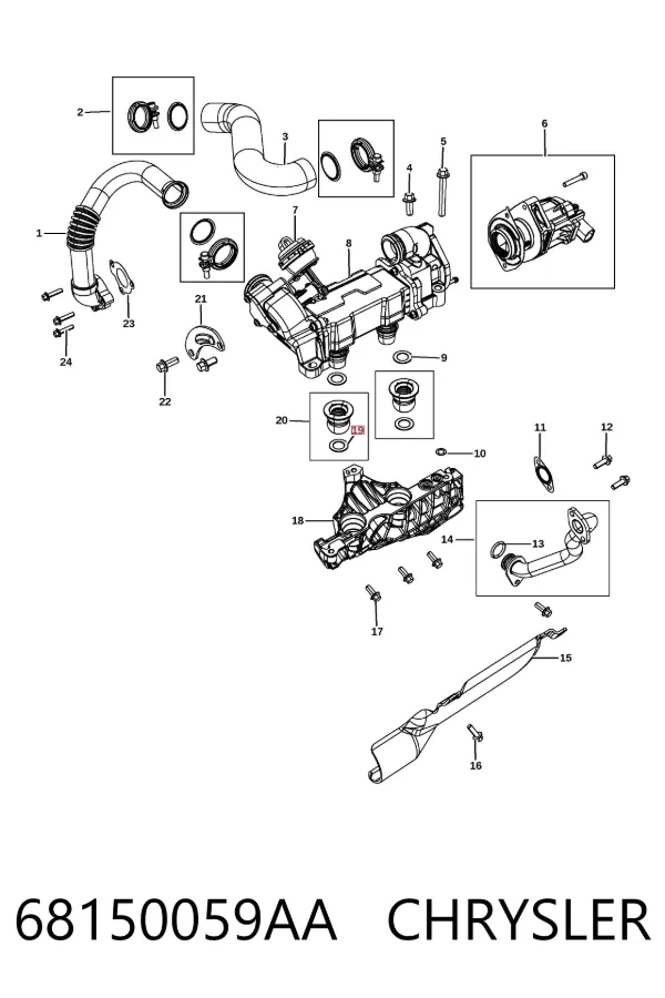  68150059AA Chrysler