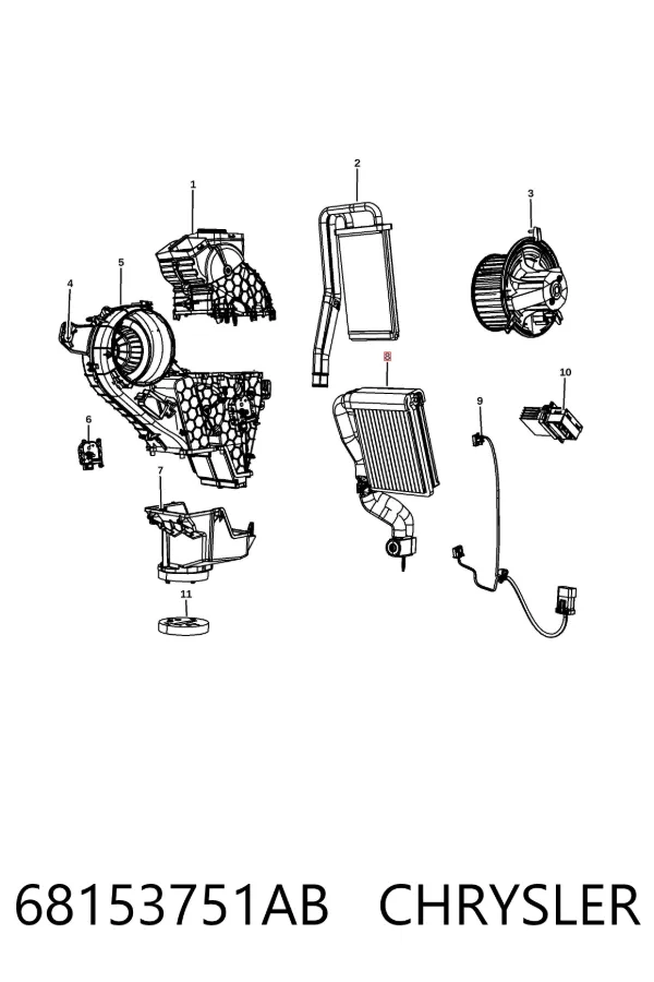  68153751AB Chrysler