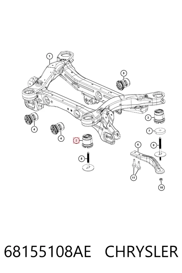  68155108AE Chrysler